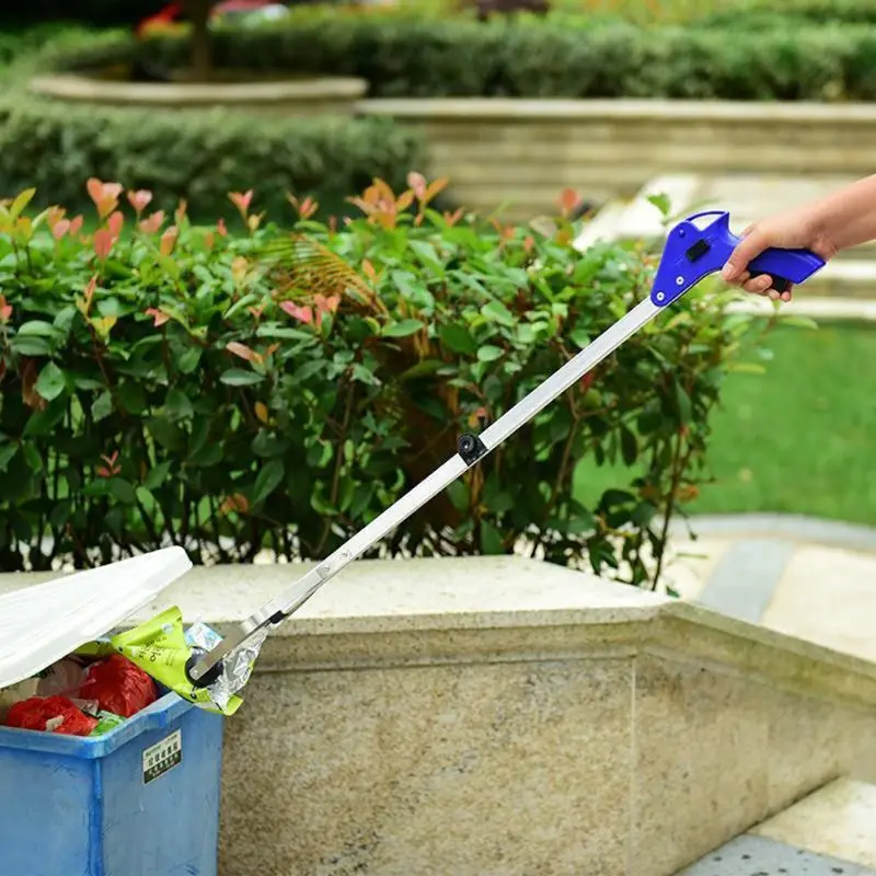 Aluminum Alloy Foldable Garbage Clip Pick Up Reaching Tool Long Arm Litter Picker Gripper Picker For Drop Ship
Aluminum Alloy Foldable Garbage Clip Pick Up Reaching Tool Long Arm Litter Picker Gripper Picker For Drop Ship