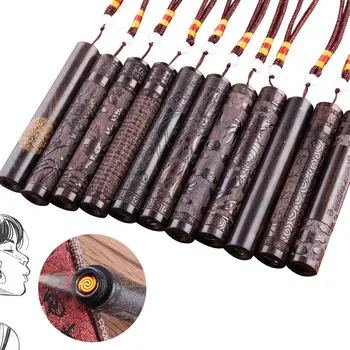 Creative Fire Fold USB Charge Blow A Blow Wood Carving Ebony Electronic Cigarette Lighter Smoking Accessories
Creative Fire Fold USB Charge Blow A Blow Wood Carving Ebony Electronic Cigarette Lighter Smoking Accessories