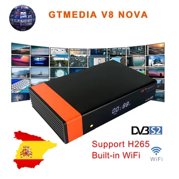 GTMedia V8 NOVA Receptor 1080P DVB-S2 Satellite Receiver WIFI Same As V9 Super Support ip tv Youtube Satellite Receiver
GTMedia V8 NOVA Receptor 1080P DVB-S2 Satellite Receiver WIFI Same As V9 Super Support ip tv Youtube Satellite Receiver