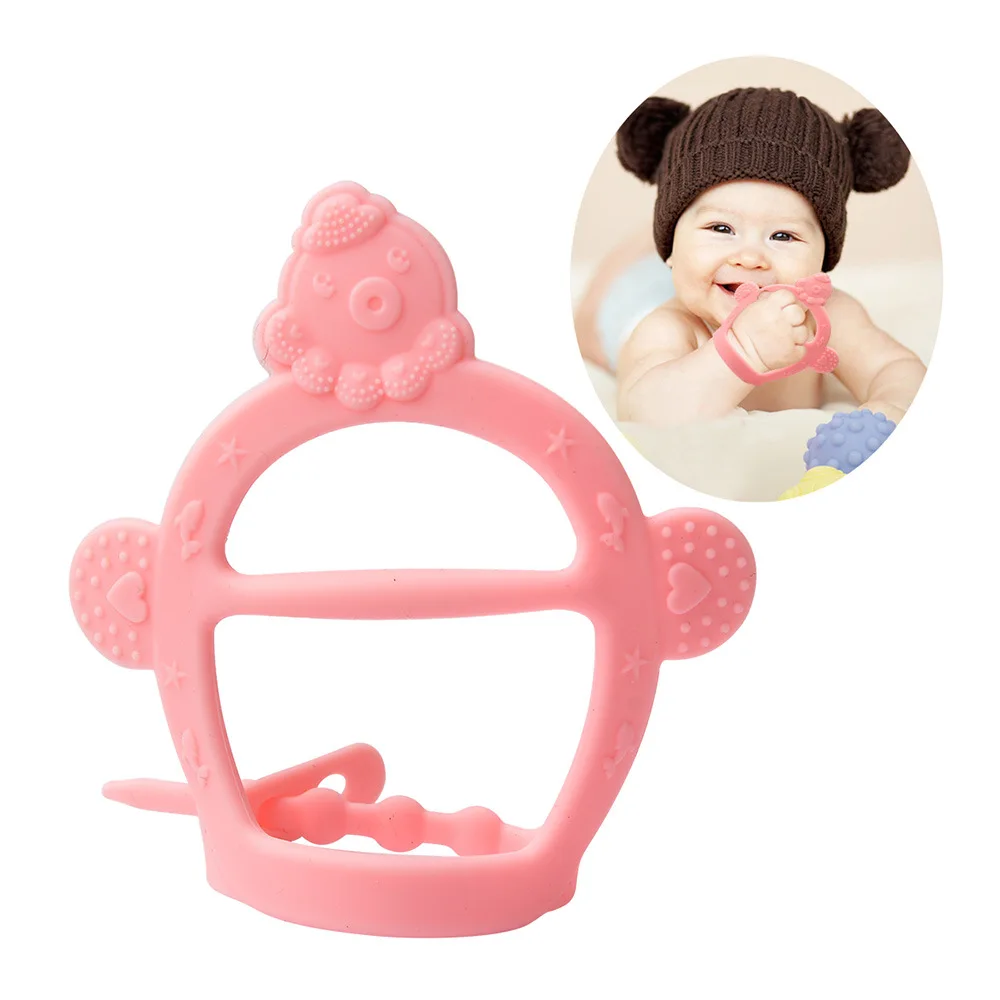 1pcs Baby Adjustable Teether Pacifier Cartoon Teething Nursing Silicone BPA Free Hand Ring Teether Toys Nursing Accessories
1pcs Baby Adjustable Teether Pacifier Cartoon Teething Nursing Silicone BPA Free Hand Ring Teether Toys Nursing Accessories