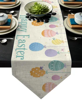 Easter Text Colored Eggs Table Runner Christmas Hotel Wedding Dinner Party Table Decoration 
Easter Text Colored Eggs Table Runner Christmas Hotel Wedding Dinner Party Table Decoration