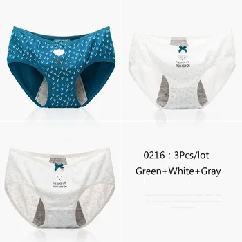 3Pcs/lot Women Period Panties Leak Proof Menstrual Physiological Pants Underwear Girls Healthy Cotton Seamless Briefs
3Pcs/lot Women Period Panties Leak Proof Menstrual Physiological Pants Underwear Girls Healthy Cotton Seamless Briefs
