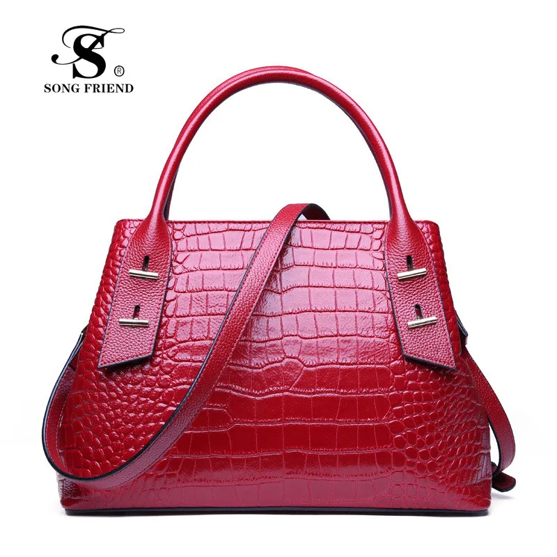 SONG FRIENDNew Crocodile Tattoo Layer Cowhide women Handbag Retro-fashion Ladies One Shoulder Slant Large messenger Bag Tote Bag
SONG FRIENDNew Crocodile Tattoo Layer Cowhide women Handbag Retro-fashion Ladies One Shoulder Slant Large messenger Bag Tote Bag