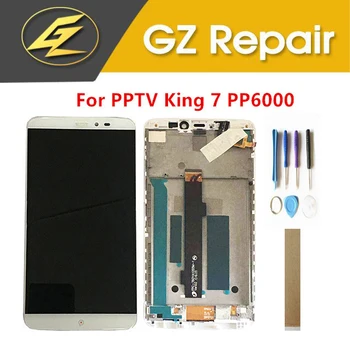 Original" For PPTV King 7 PP6000 LCD Display Screen With Touch Screen Digitizer Replacement Part With Frame With Tools Tape
Original" For PPTV King 7 PP6000 LCD Display Screen With Touch Screen Digitizer Replacement Part With Frame With Tools Tape