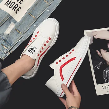 2020 new Canvas men's shoes ins In the spring joker Han edition tide Breathable white portable mens shoes casual
2020 new Canvas men's shoes ins In the spring joker Han edition tide Breathable white portable mens shoes casual