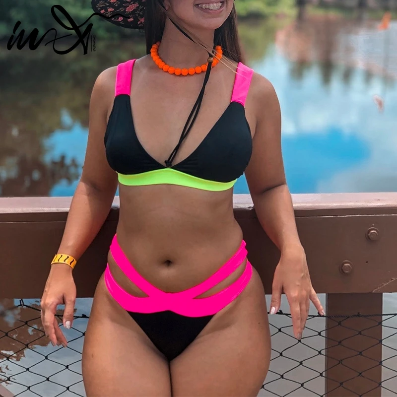 In-X Sexy push up bikini 2019 Bandage swimsuit female Swimwear Bathing suit women Strap bathing suit Swimming suit for women new
In-X Sexy push up bikini 2019 Bandage swimsuit female Swimwear Bathing suit women Strap bathing suit Swimming suit for women new
