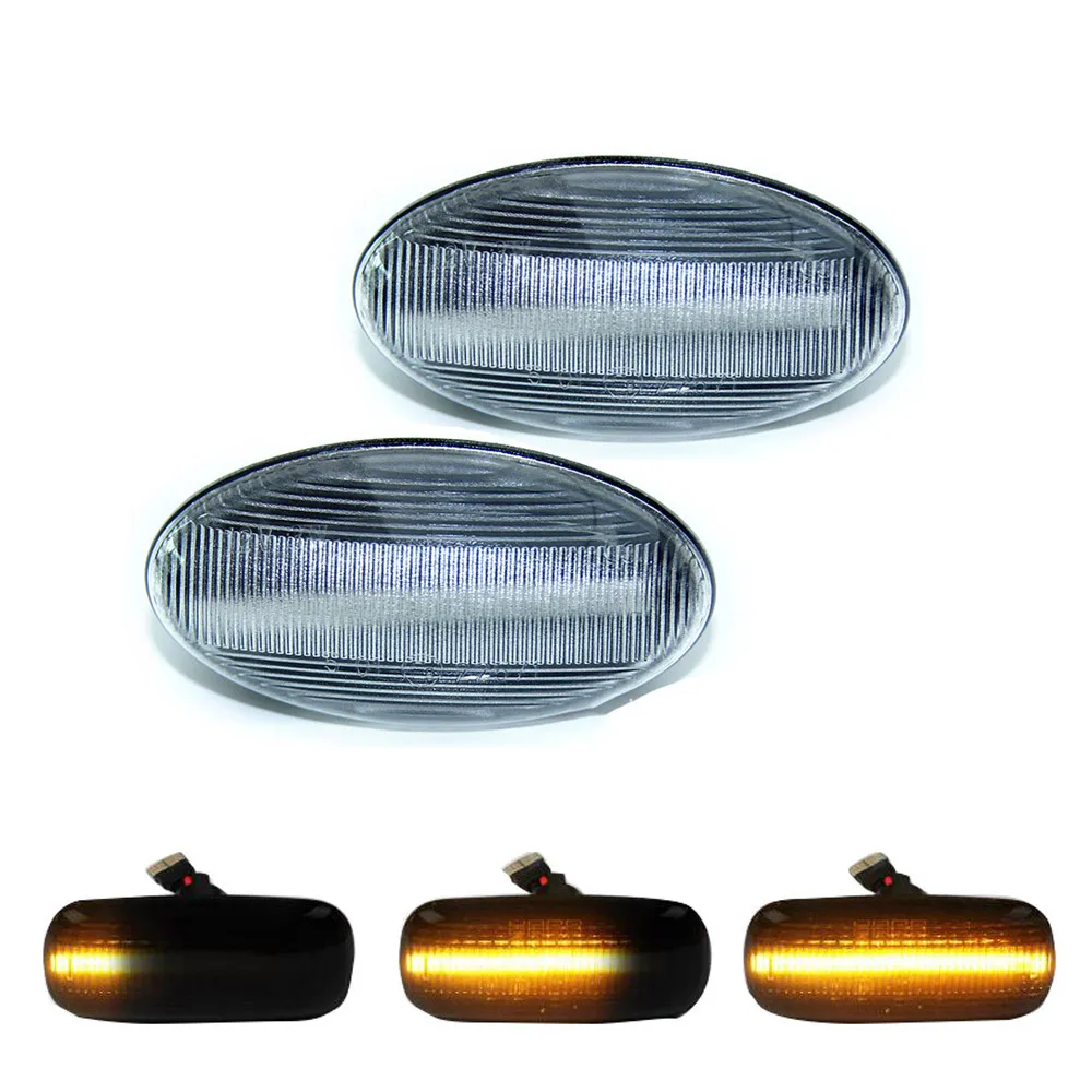 2pcs LED Dynamic Car Side Marker Turn Signal Light Flowing Lamp For Peugeot 307 206 207 407 107 607 For Citroen C1 C2 C3
2pcs LED Dynamic Car Side Marker Turn Signal Light Flowing Lamp For Peugeot 307 206 207 407 107 607 For Citroen C1 C2 C3