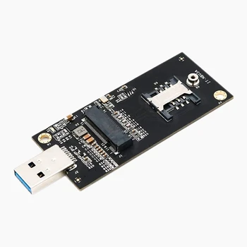 NGFF(M.2) Key B to USB 3.0 Adapter Converter Card with SIM 6Pin Card Slot for Desktop PC WWAN/LTE 4G Module
NGFF(M.2) Key B to USB 3.0 Adapter Converter Card with SIM 6Pin Card Slot for Desktop PC WWAN/LTE 4G Module
