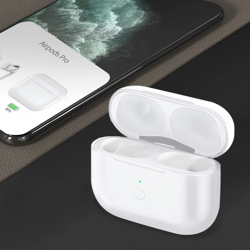 Charger Case For Airpods Pro Replacment QI Wireless Charging Case Replace With Bluetooth Pop-ups For Air pods Pro Charger Box
Charger Case For Airpods Pro Replacment QI Wireless Charging Case Replace With Bluetooth Pop-ups For Air pods Pro Charger Box