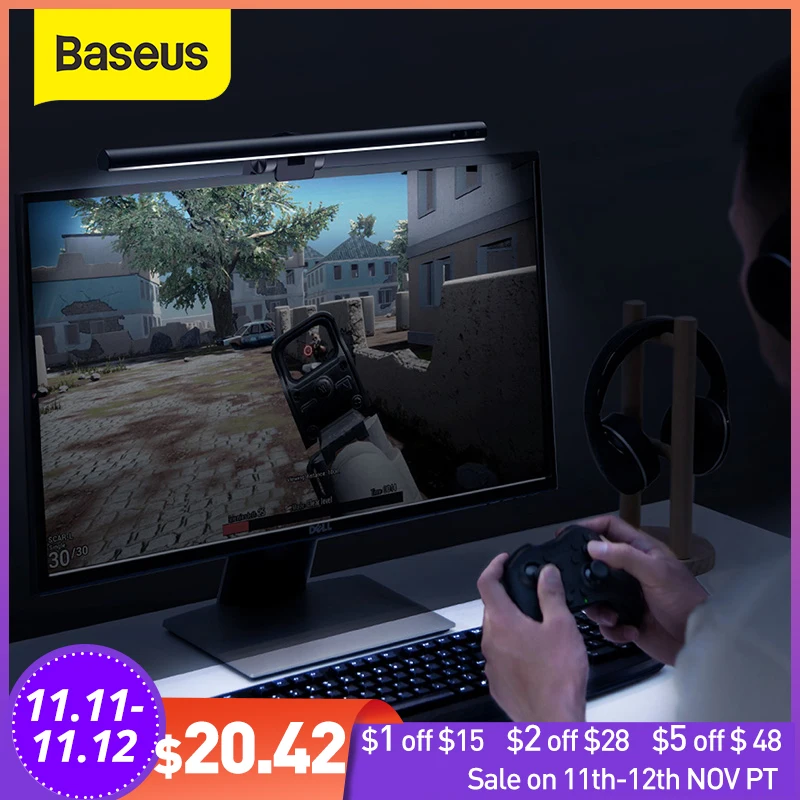 Baseus Screenbar Light Desk Lamp Computer Laptop Screen Bar Hanging Light Table Lamp For LCD Monitor Lamp Study Reading Light
Baseus Screenbar Light Desk Lamp Computer Laptop Screen Bar Hanging Light Table Lamp For LCD Monitor Lamp Study Reading Light