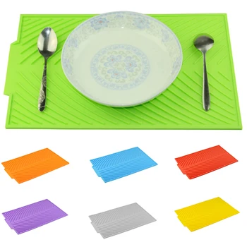 Rectangle Silicone Dish Drying Mat Heat Resistant Tableware Dishwaser Dinnerware Durable Table Pad kitchen accessories
Rectangle Silicone Dish Drying Mat Heat Resistant Tableware Dishwaser Dinnerware Durable Table Pad kitchen accessories