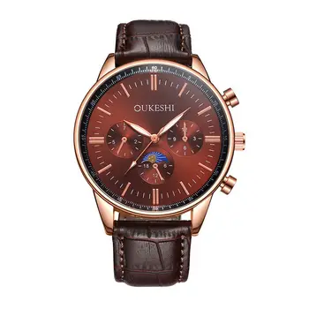 Full Automatic Waterproof Three Eye CD Pattern Simple Men's Watch Gift Giving Preferred Rose Gold Men's Watch Belt Watch
Full Automatic Waterproof Three Eye CD Pattern Simple Men's Watch Gift Giving Preferred Rose Gold Men's Watch Belt Watch