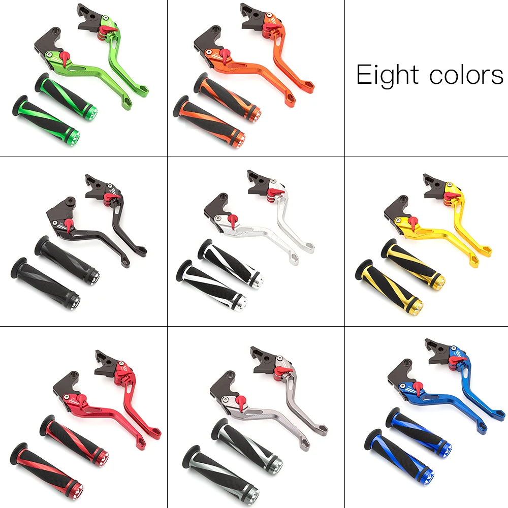 

3D Matt Adjustable Brake Clutch Lever Handle Grip 25mm For Honda Magna VF700 1984-1987 1985 1986 grip Aluminum Motorcycle Levers