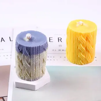 3D Cylindrical Candle Mold Handmade Wax Soap Making Mould DIY Craft Decorating Tool
3D Cylindrical Candle Mold Handmade Wax Soap Making Mould DIY Craft Decorating Tool