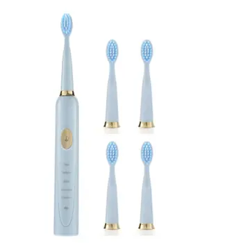 IPX7 Waterproof Rechargeable Smart Sonic Soft and Soft Wire Bristle Electric Toothbrush
IPX7 Waterproof Rechargeable Smart Sonic Soft and Soft Wire Bristle Electric Toothbrush