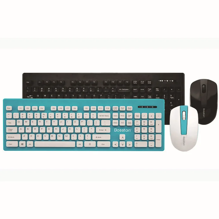 BOSSTON WS300 Waterproof Colorful Button Multimedia Wireless Keyboard And Mouse Energy Saving Thin Keyboard And Mouse Kit
BOSSTON WS300 Waterproof Colorful Button Multimedia Wireless Keyboard And Mouse Energy Saving Thin Keyboard And Mouse Kit