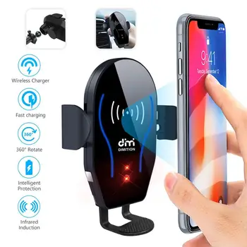 Car Phone Mount Air Vent Automatic Clamping Cell Phone Holder for Car Wireless Charger for iPhone Xs Max/XR/XS/X/8
Car Phone Mount Air Vent Automatic Clamping Cell Phone Holder for Car Wireless Charger for iPhone Xs Max/XR/XS/X/8