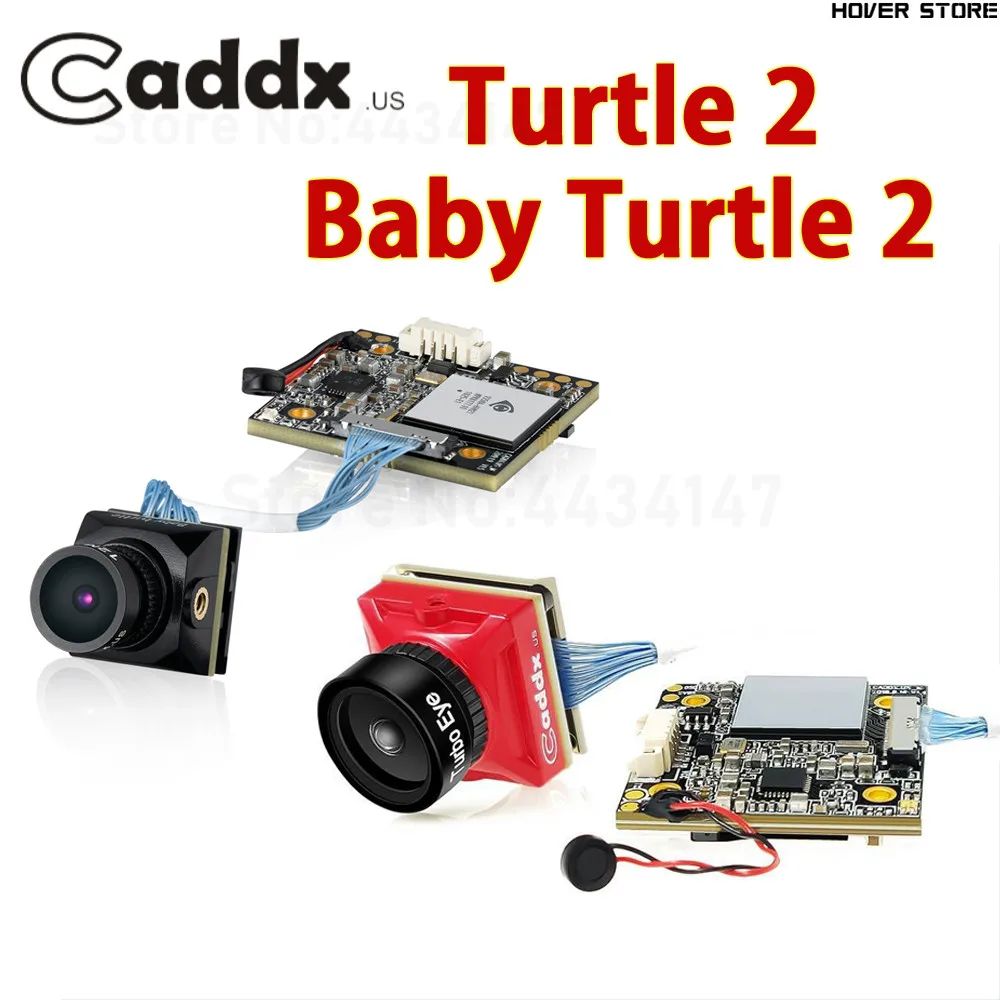 Caddx Baby Turtle V2 Nano 1/2.7 дюймов CMOS 800TVL 1080P Super WDR FPV Camera PAL/NTSC переключаемая HD камера для RC