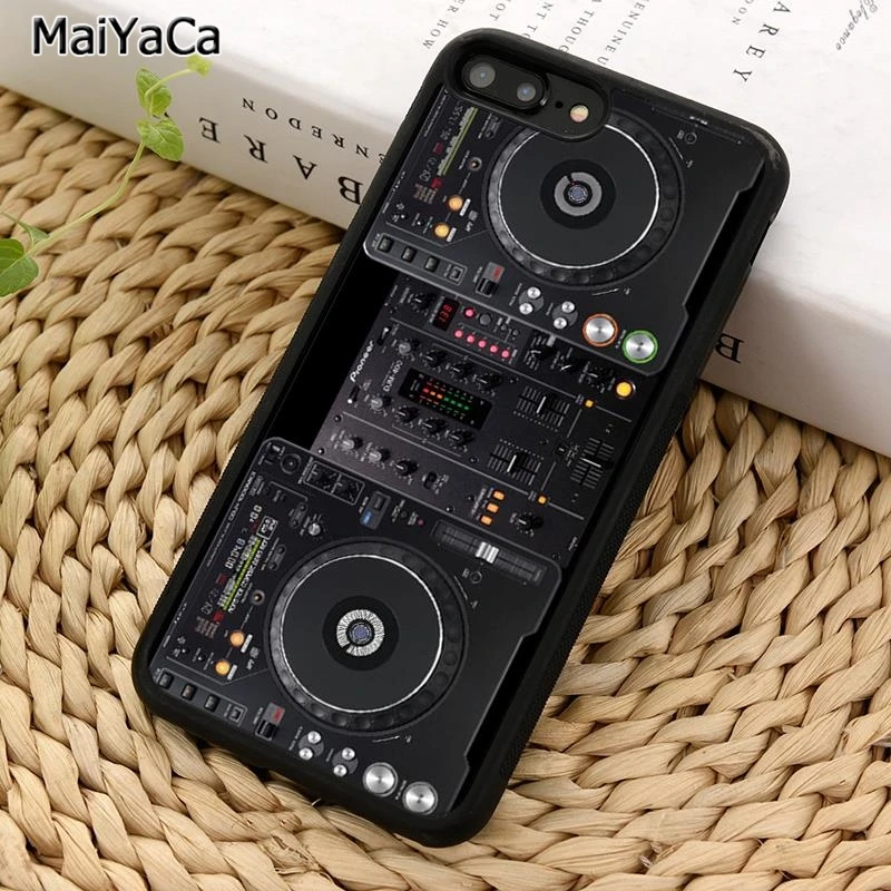 MaiYaCa DJ контроллер палубный плеер чехол для телефона iPhone X XR XS 11 12 Pro MAX 5 6 7 8 Plus Samsung