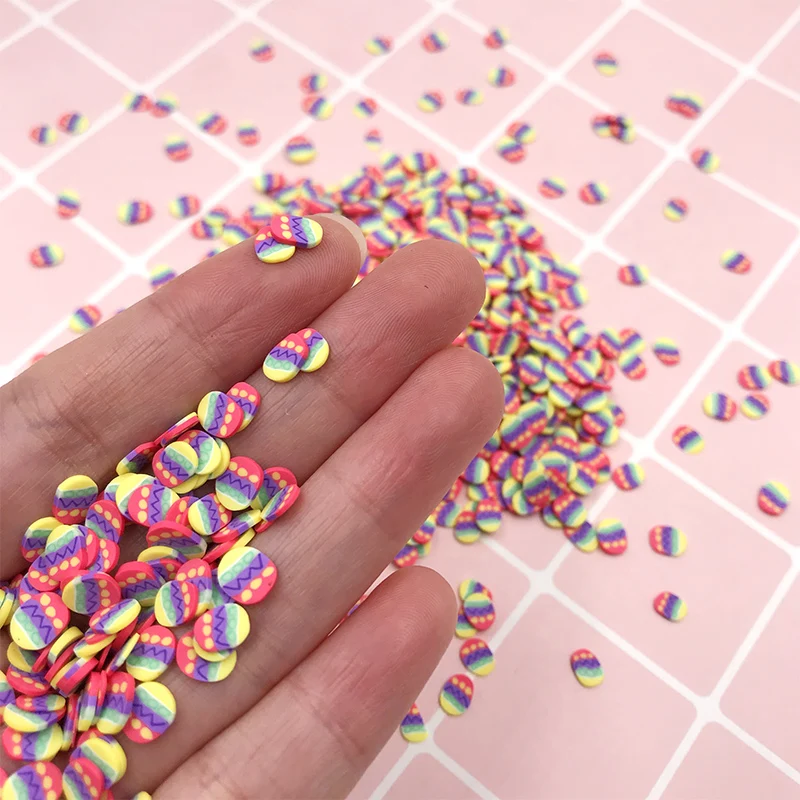 50g Fimo Polymer Hot Clay Slice Crafts Colorful Fake Sprinkles for Slime Accessories DIY Nail Arts Decoration Scrapbooking 5*6mm
50g Fimo Polymer Hot Clay Slice Crafts Colorful Fake Sprinkles for Slime Accessories DIY Nail Arts Decoration Scrapbooking 5*6mm