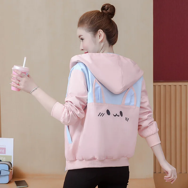 2020 Autumn New Style Jacket Female Double Layer tao li Loose Students Versatile Casual Jacket Workwear Baseball Uniform Fashion
2020 Autumn New Style Jacket Female Double Layer tao li Loose Students Versatile Casual Jacket Workwear Baseball Uniform Fashion