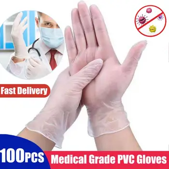 100Pcs Fast Delivery Disposable PVC Gloves Dishwashing/Kitchen/Latex/Rubber/Garden Gloves Universal For Home Cleaning
100Pcs Fast Delivery Disposable PVC Gloves Dishwashing/Kitchen/Latex/Rubber/Garden Gloves Universal For Home Cleaning