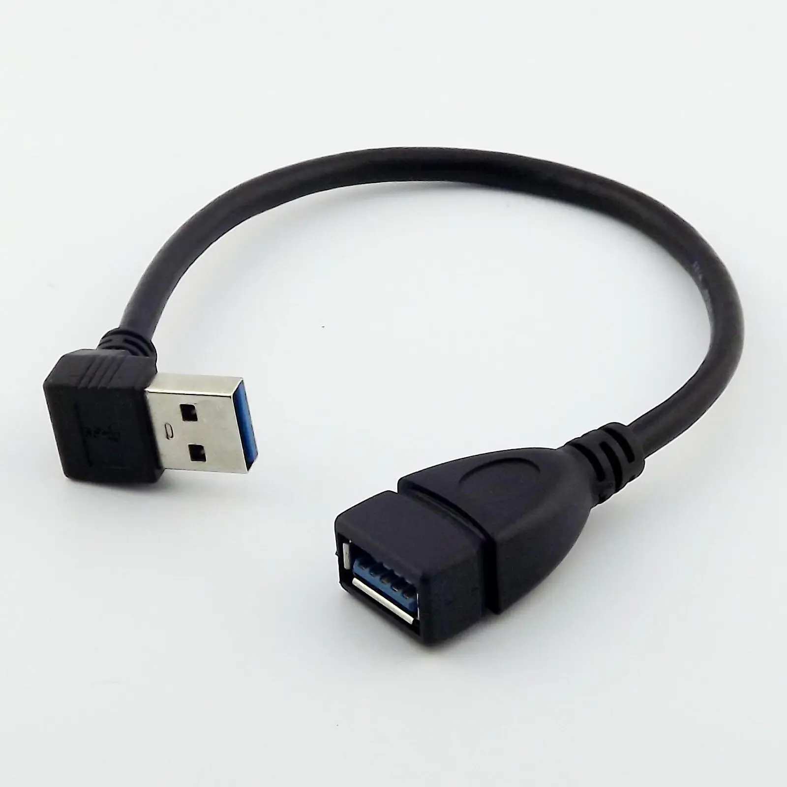 1pcs USB 3.0 Type A Male Down Angle to USB 3.0 A Female Data Extension Adapter Cable 24cm
1pcs USB 3.0 Type A Male Down Angle to USB 3.0 A Female Data Extension Adapter Cable 24cm