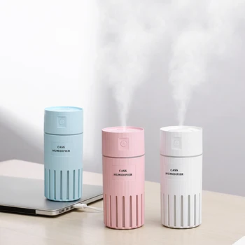 320ML Air Humidifier USB Aroma Diffuser Air Purifier with LED Night Lamp Mini Fan for Home Office Car
320ML Air Humidifier USB Aroma Diffuser Air Purifier with LED Night Lamp Mini Fan for Home Office Car