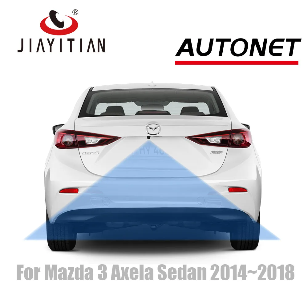 

JIAYITIAN Rear View Camera For Mazda 3 BM BN Axela 4D Sedan 2014~2018/CCD/Night Vision/Reverse Camera/Backup Parking Camera