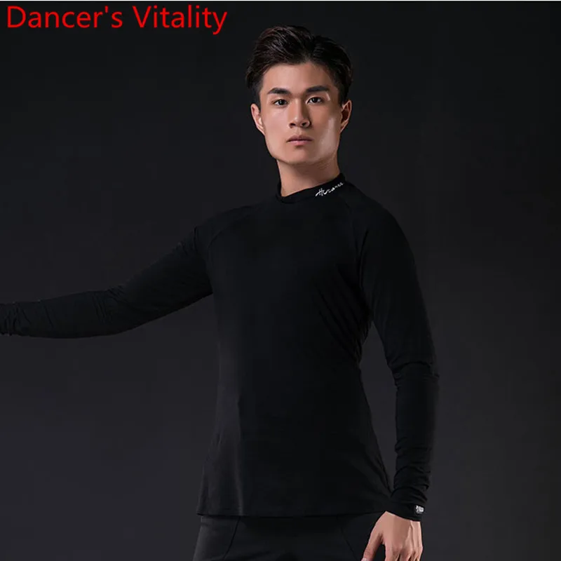 Latin Modern Dance Performance Clothes Men Adults Long Sleeve Top National Standard Rumba Samba Tango Dancing Training Outfits
Latin Modern Dance Performance Clothes Men Adults Long Sleeve Top National Standard Rumba Samba Tango Dancing Training Outfits