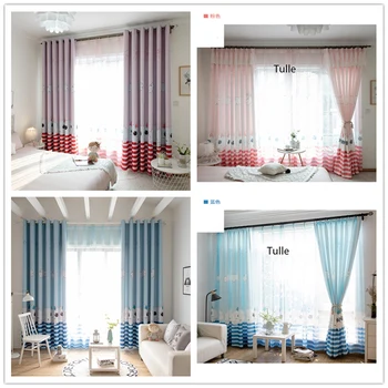 GYC2461 Gyrohome 1PC Blackout Curtain Cute Rabbit Pattern Splice Solid Color "Customised" Window Linen LivingRoom Dec
GYC2461 Gyrohome 1PC Blackout Curtain Cute Rabbit Pattern Splice Solid Color "Customised" Window Linen LivingRoom Dec