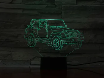 3D Lamp Cross Country Vehicle Suvs Visual Light Effect Pretty Decoration for Indoor Atmosphere Modern Led Night Light Lamp
3D Lamp Cross Country Vehicle Suvs Visual Light Effect Pretty Decoration for Indoor Atmosphere Modern Led Night Light Lamp