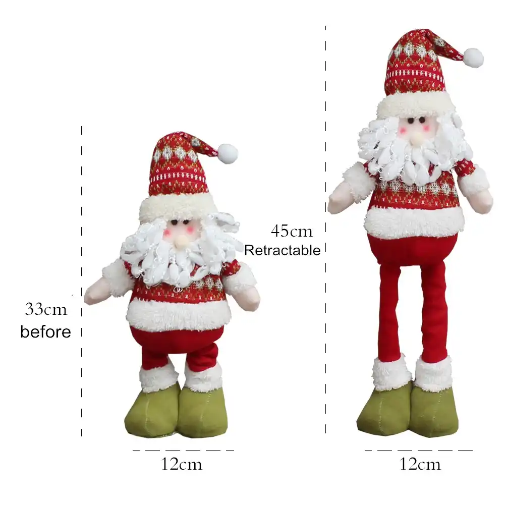snowman elk christmas dolls kids toys office shop decorations