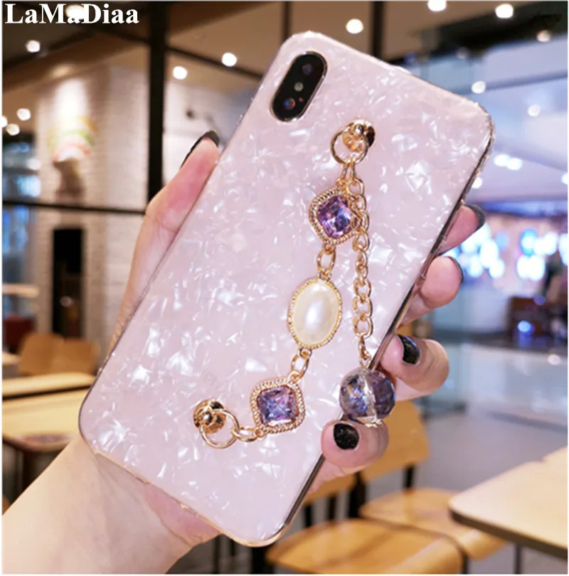 LaMaDiaa Bling Glitter Crystal Diamond Gem Bracelet Conch Phone Cases For iPhone 11 Pro MAX X 8 7 6 6S Plus XR XS MAX Case Cover
LaMaDiaa Bling Glitter Crystal Diamond Gem Bracelet Conch Phone Cases For iPhone 11 Pro MAX X 8 7 6 6S Plus XR XS MAX Case Cover