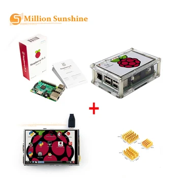 2019lastest!Raspberry Pi 3 Starter Kit Original Raspberry Pi 3 + 3.5 inch Touchscreen + Acrylic Case + Heat Sink free shipping
2019lastest!Raspberry Pi 3 Starter Kit Original Raspberry Pi 3 + 3.5 inch Touchscreen + Acrylic Case + Heat Sink free shipping
