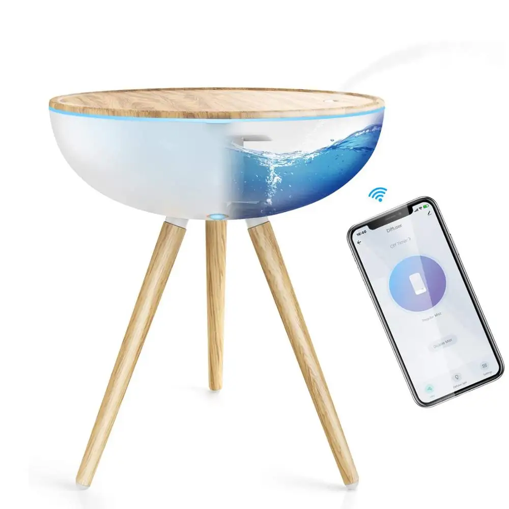 GX.Diffuser 1000ML Alexa WiFi Essential Oil Diffuser Smart Aroma Diffuser Humidifier 3 Mist Mode Timer Aromatherapy Humidifier
GX.Diffuser 1000ML Alexa WiFi Essential Oil Diffuser Smart Aroma Diffuser Humidifier 3 Mist Mode Timer Aromatherapy Humidifier