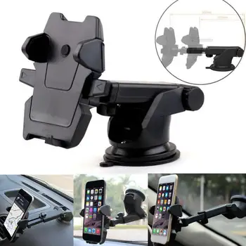 360 Rotation Holder For Phone in Car Auto Long Lever Windshield Suction Cup Stand Support Mount Bracket for Mobile GPS Navigator
360 Rotation Holder For Phone in Car Auto Long Lever Windshield Suction Cup Stand Support Mount Bracket for Mobile GPS Navigator