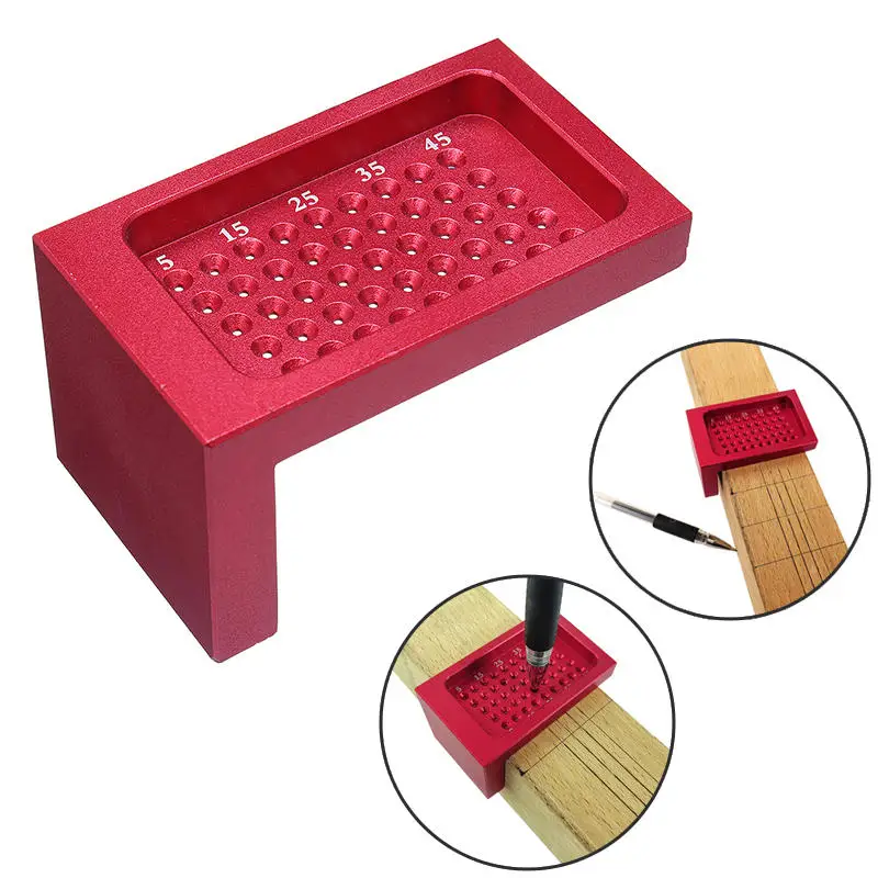 WARMMIKI T50 Mini Alloy Steel Hole Positioning Metric Marking Line Ruler Woodworking Tool for Carpenter
WARMMIKI T50 Mini Alloy Steel Hole Positioning Metric Marking Line Ruler Woodworking Tool for Carpenter