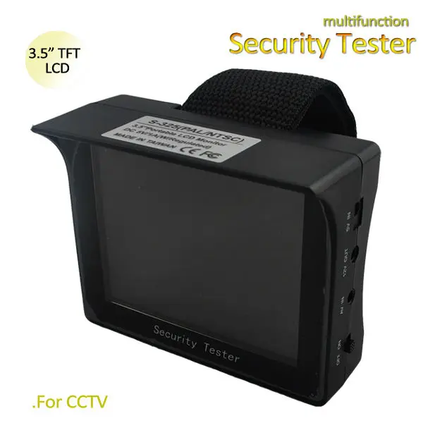 3.5 Inch LCD screen cctv security tester pro with testing video signal , cable and rs485 for cctv camera !!!
3.5 Inch LCD screen cctv security tester pro with testing video signal , cable and rs485 for cctv camera !!!