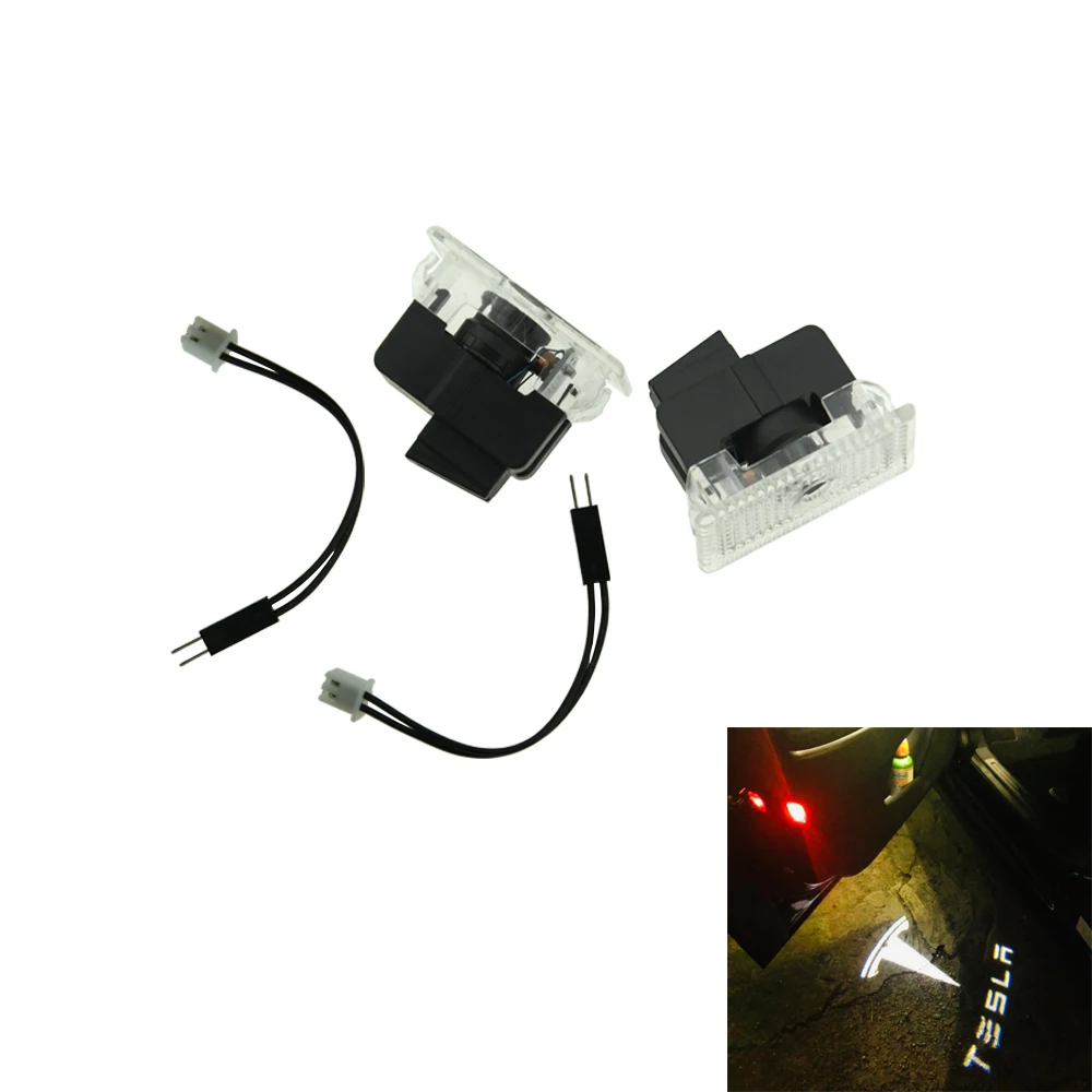 2pcs for Tesla Model S Tesla Model 3 X Y Led Car Door Welcome Light logo Projector Laser lamp Ghost Shadow Door light Accessory
2pcs for Tesla Model S Tesla Model 3 X Y Led Car Door Welcome Light logo Projector Laser lamp Ghost Shadow Door light Accessory