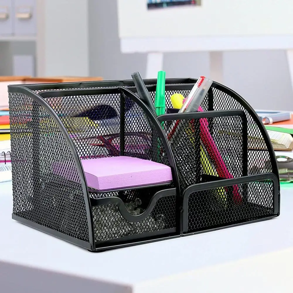 Metal Large Capacity Desk Pen Holder for School Office Stationery Pencil Makeup Storage Box Desktop Organizer Stand Case
Metal Large Capacity Desk Pen Holder for School Office Stationery Pencil Makeup Storage Box Desktop Organizer Stand Case