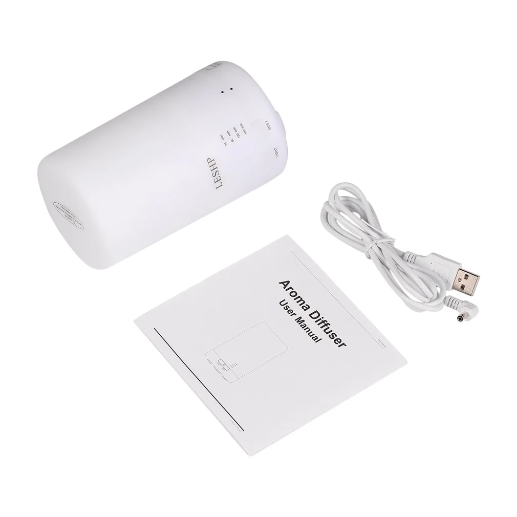 LESHP Air Aroma Diffuser Ultrasonic Humidifier Oil Cool Mist Humidifier Purifier Colorful LED Lights 70ml Water Capacity
LESHP Air Aroma Diffuser Ultrasonic Humidifier Oil Cool Mist Humidifier Purifier Colorful LED Lights 70ml Water Capacity