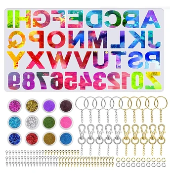 New Alphabet Mold for Resin,Audab Resin Letter Keychain Epoxy Molds Silicone Jewelry 
New Alphabet Mold for Resin,Audab Resin Letter Keychain Epoxy Molds Silicone Jewelry
