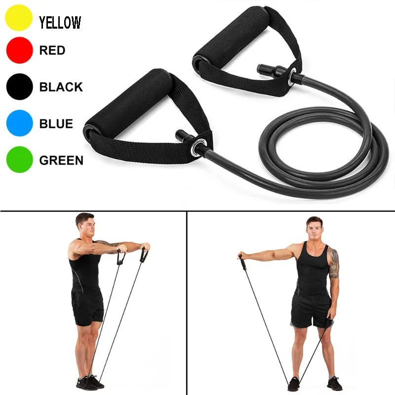 120cm Yoga Resistance Bands Exercise Elastic Band Fitness Expande Pull Rope Tubes Strength Training Muscle Workout Exercise
120cm Yoga Resistance Bands Exercise Elastic Band Fitness Expande Pull Rope Tubes Strength Training Muscle Workout Exercise