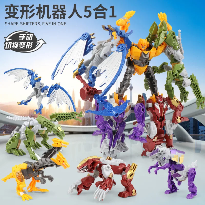 Today 39-59 # Children Transformation Warrior Toy Boy Five in One Transformation Robot Toys
Today 39-59 # Children Transformation Warrior Toy Boy Five in One Transformation Robot Toys