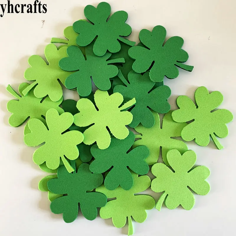 1bag/LOT.Foam four leaf clover without stickers Early learning educational Intelligence diy toys St. Patrick's day crafts OEM
1bag/LOT.Foam four leaf clover without stickers Early learning educational Intelligence diy toys St. Patrick's day crafts OEM