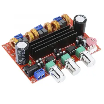 XH-M139 2.1 Professional Sound Channel Digital Audio Power Amplifier Board TPA3116D2 2*50W+100W
XH-M139 2.1 Professional Sound Channel Digital Audio Power Amplifier Board TPA3116D2 2*50W+100W