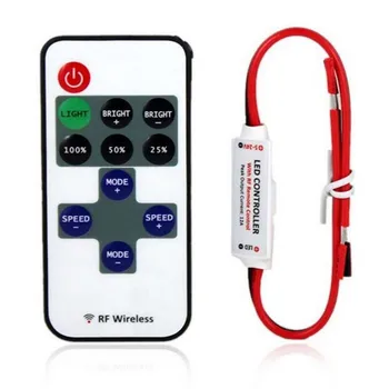 Mini 12V RF Wireless Remote Switch Controller Inline Dimmer for LED Strip Light US plug Strip light 43 backlight
Mini 12V RF Wireless Remote Switch Controller Inline Dimmer for LED Strip Light US plug Strip light 43 backlight