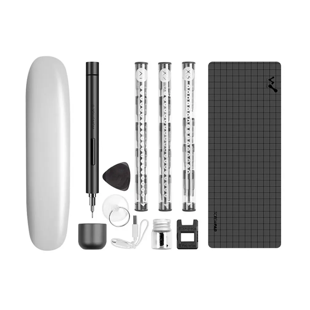 Household Multi-Function Electric Screwdriver Dual Power Electric Screwdriver Mini Portable Repair Artifact