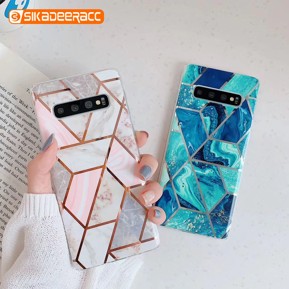Geometric Marble Printing Phone Case For Samsung Galaxy S10 S9 S8 Plus S10E Shockproof Draw Full Cover Shell Protection Soft TPU
Geometric Marble Printing Phone Case For Samsung Galaxy S10 S9 S8 Plus S10E Shockproof Draw Full Cover Shell Protection Soft TPU